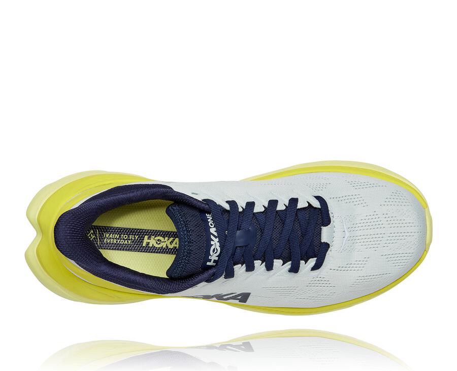 Tenis Hoka One One Mujer Blancos - Mach 4 - KFUP65712